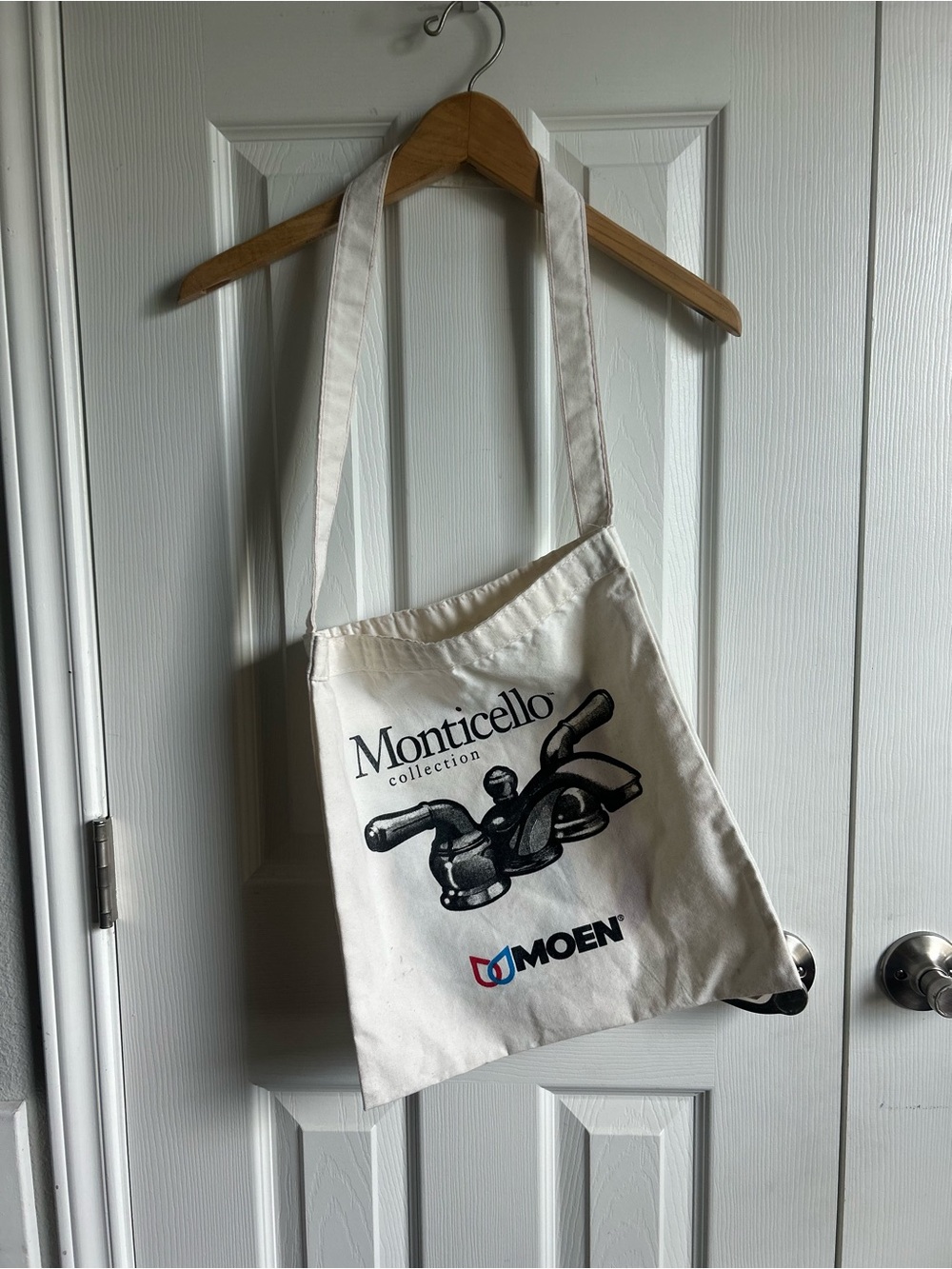 Moen the Monticello collection tote bag